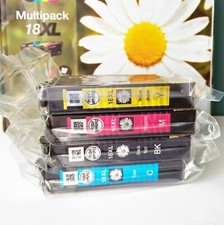 Image of Genuine Epson 18XL Daisy Multipack CMYK Ink Cartridges High Capacity