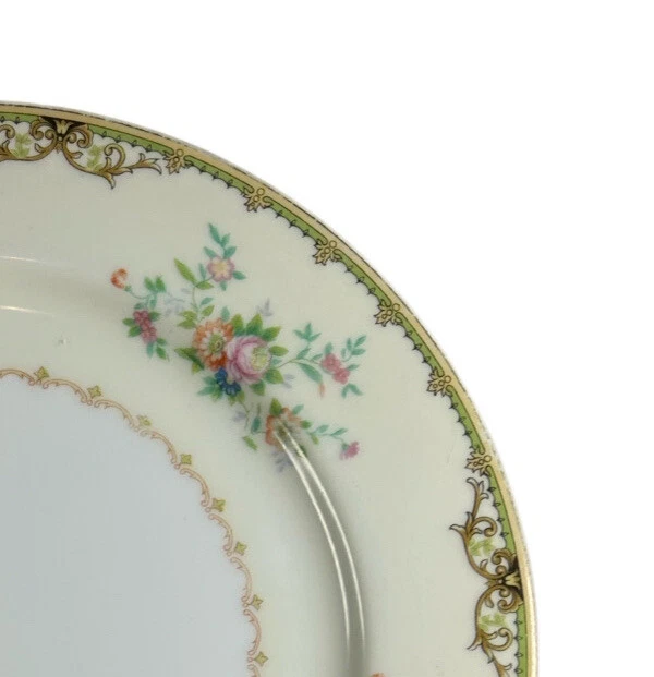 Plato de cena Noritake China N686 porcelana de hueso fino 10 1/4 pulgadas repuesto vintage Foto 2 de 4