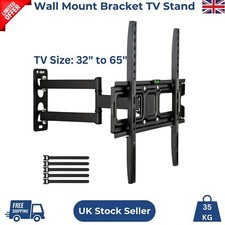 TV Wall Bracket Mount Multi Angle Adjustable for 32 to 65 Inch TV Heavy Duty