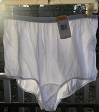 Vintage Nylon Sheer High Waist Panties Cotton Gusset 80s Vanity Fair Sissy 7 NWT