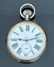 Large 8 Day Goliath Pocket Watch