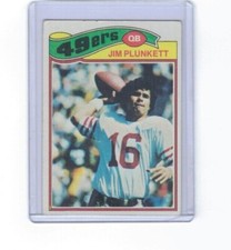 1977 Topps Football Card Jim Plunkett #331 San Francisco 49ers 