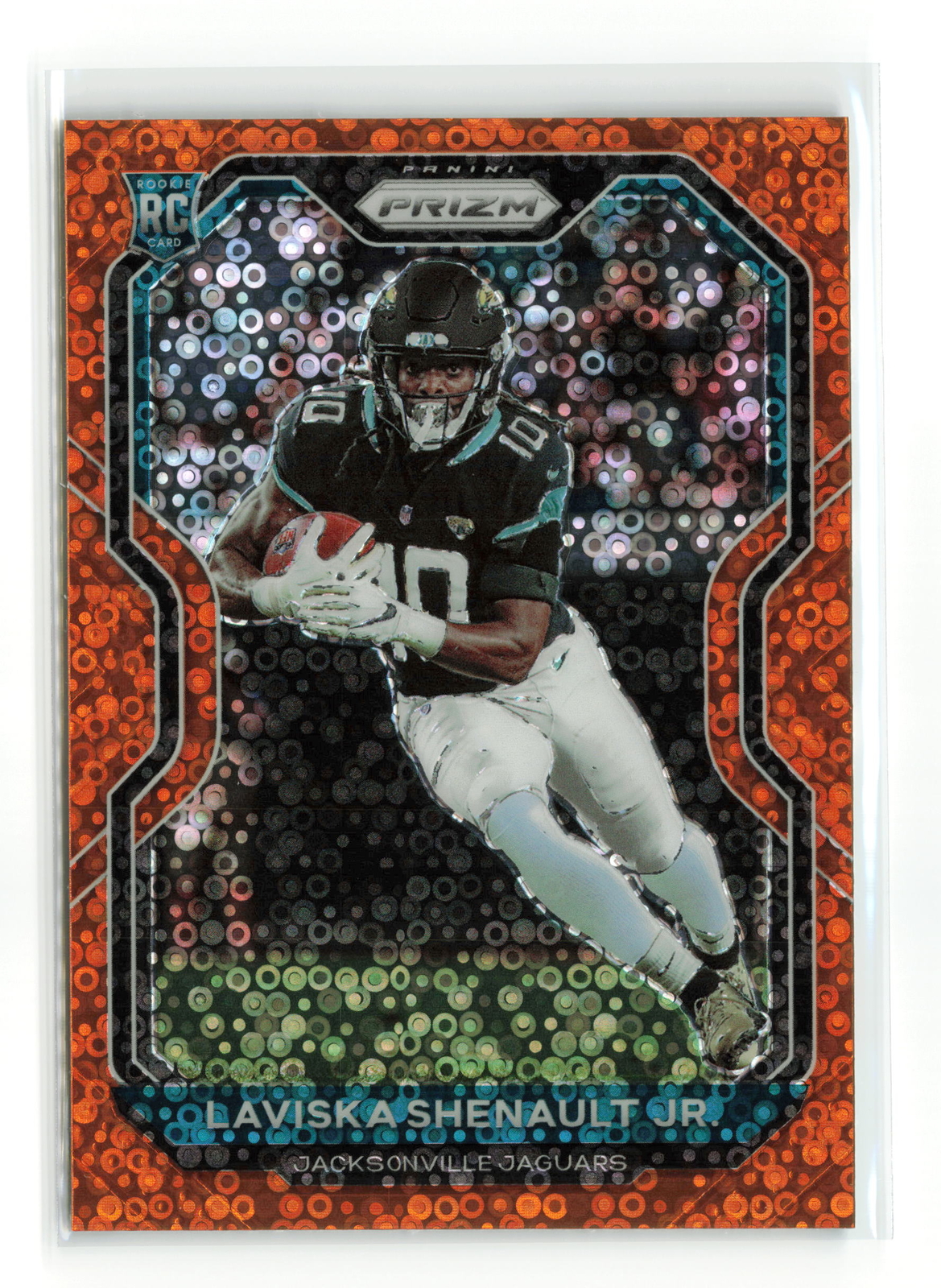 LAVISKA SHENAULT JR. #350 2020 PANINI PRIZM JAGUARS ORANGE DISCO