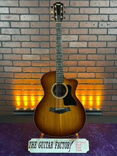 2017 Taylor 224ce-K DLX Acoustic Guitar - Shaded Edgeburst w/ Hard Case
