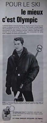 PRESSEWERBUNG 1966 FÜR DEN BESTEN SKI IST OLYMPISCH - ADVERTISING