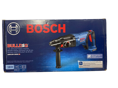 NEW BOSCH GBH18V-26DN 18V 1'' BRUSHLESS SDS PLUS BULLDOG ROTARY HAMMER TOOL ONLY