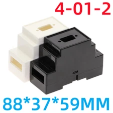 ABS Plastic Rail Housing 88x37x59mm PLC Project Case 4-01-2 DIY Electrical Box