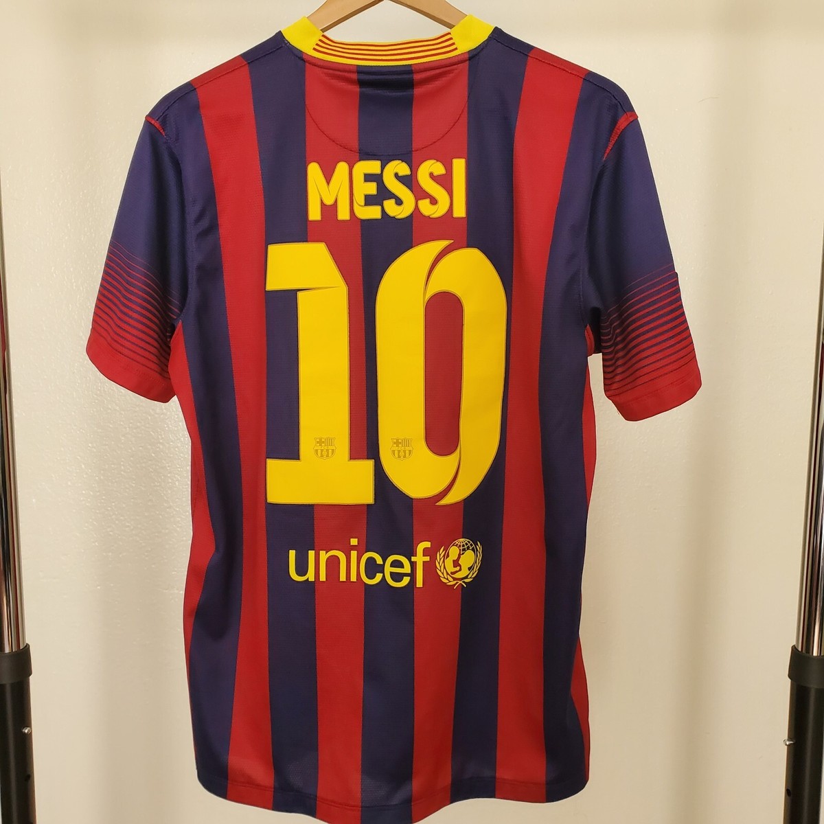 FC Barcelona Lionel Messi 2013/2014 Home Jersey | eBay