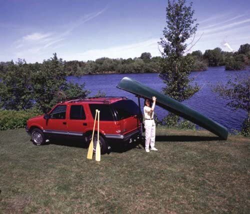 Canoe Loader Rear Trailer Hitch Mount Kayak Car Truck SUV One Person Roof Hauler