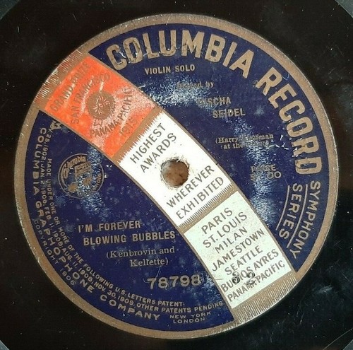 10" Victor & Other 1 Sided Disc Phonograph Records, Only Buy what U Want -2/22/2 - Picture 7 of 9