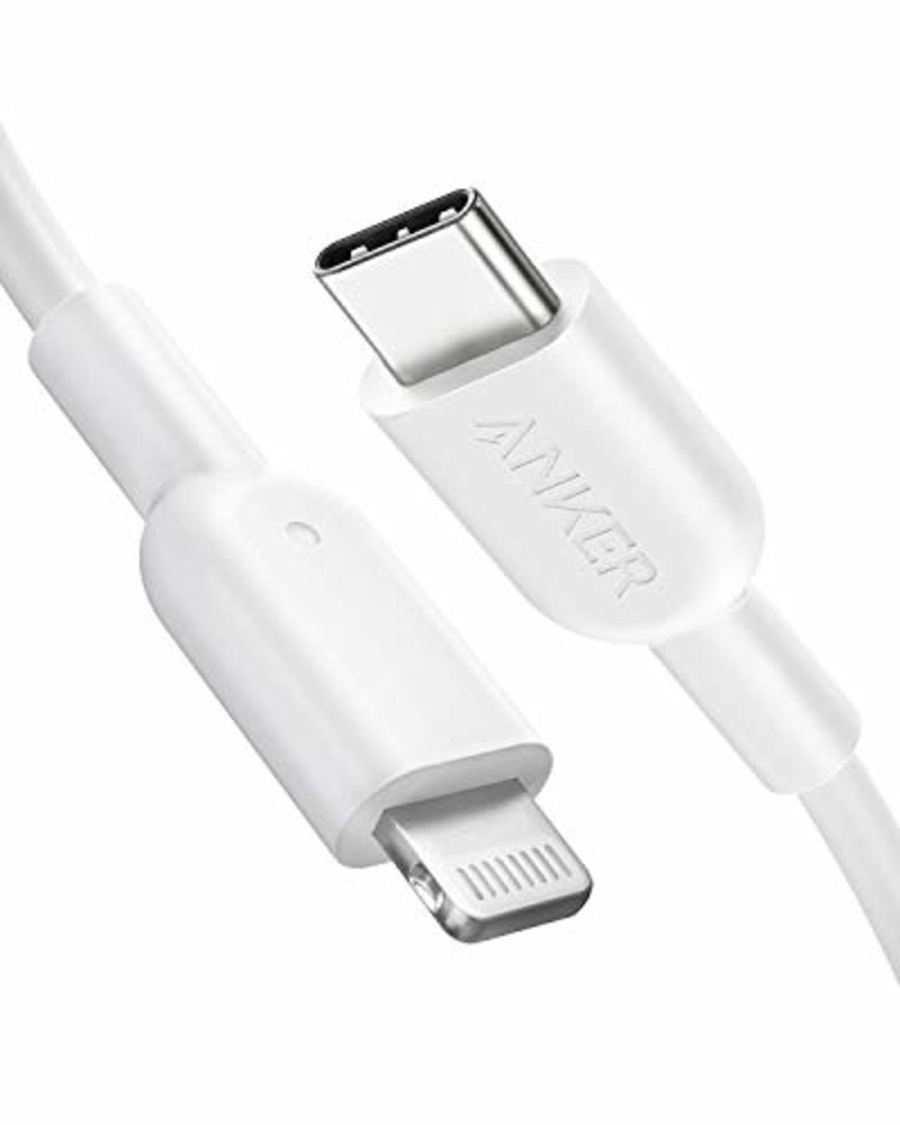 iPhone 11 Charger Anker USB-C for Lightning Cable 0.9m/3ft Apple MFi-Certified-image