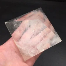 Natural Clear White Crystal Quartz Gemstone Hexagonal Pyramid Healing 1PC