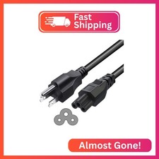 6.6Ft Universal 3 Prong Power Cord Cable for LG TV 32" 39" 40" 42" 44" 47" 49" 5