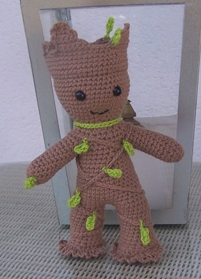 Baby Groot gehäkelt - 19 cm