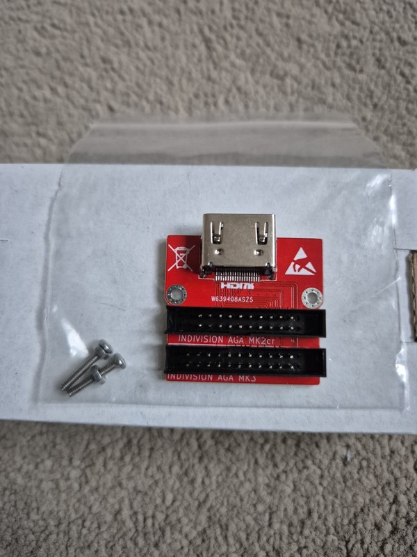Amiga 1200 CD32 Indivision AGA MK2/3 RF Modual PCB