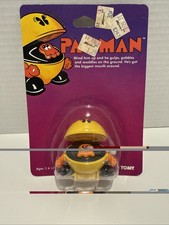 Vintage Pac Man New in Package Wind-up Toy - 1982 Tomy Corp. U27