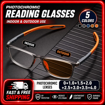 Multifocal Progressive Glass Transition Photochromic Varifocal Reading Anti-blue