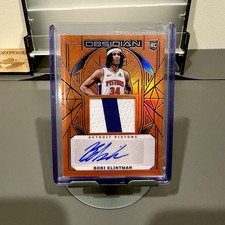 2024-25 Obsidian Bobi Klintman RC Orange Flood RPA Rookie Patch Auto /99 SP Rare