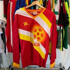 1987-88 Baltimore Blast Home Patrick Vintage Football Shirt Soccer Jersey (M)