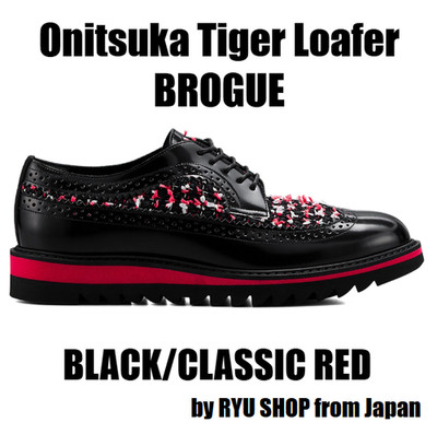 Onitsuka Tiger Loafer BROGUE 1181A615.002 BLACK / CLASSIC RED