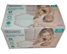 Nuby Dr Talbots 100 Individual Sealed Pieces Ultra Thin Disposable Nursing Pads