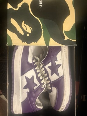 A Bathing Ape Purple Air Force s 1 s