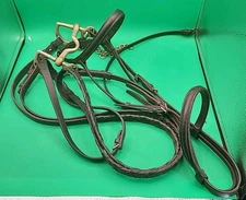 Vintage English Headstall Complete Bridle - Very Nice Bridle In EUC