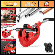 Heavy Duty Pipe Cutter Tool 1/8"-2" with Extra Blade - Sharp Tubing Cutter for S