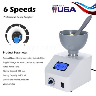 Dental Lab Impression Material Alginate Mixer Alginate Mixing Machine