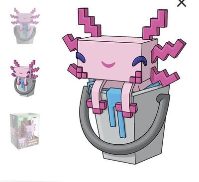 YouTooz * Minecraft-Axolotl * Vinyl Figure * New