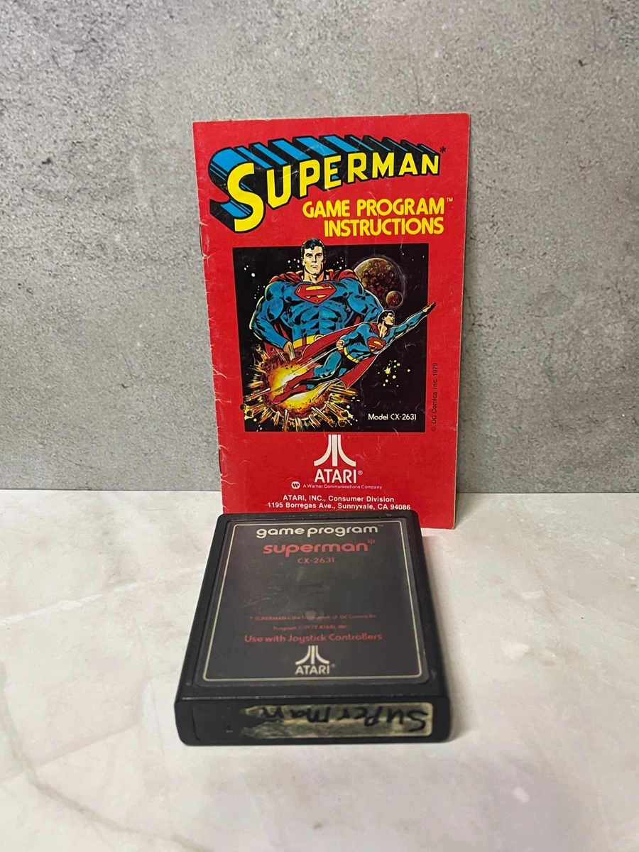 家庭用ゲームソフト SUPERMAN [ATARI2600] Superman Atari 2600 Video Games for sale | eBay