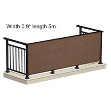 Privacy Screen for Balcony Deck 0 9x5 Meter Outdoor Wind Resistant Barrier