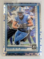 Amon-Ra St. Brown [Stars] #63 2025 Panini Donruss Optic