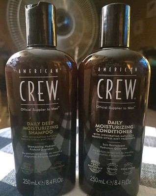 American Crew Daily Moisturizing Shampoo 8.4 oz & Daily Conditioner 8.4 oz