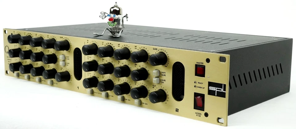 SPL Qure  9738 Dual Tube Parametric Equalizer +Guter Zustand+ 1,5Jahre Garantie - Bild 3 von 4