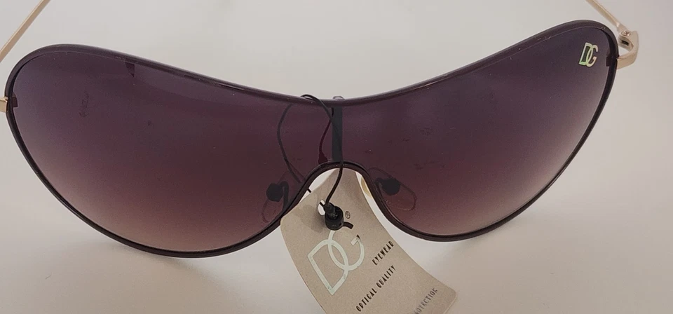 Gafas de sol DG UVA UVB 400 lentes degradadas individuales damas mujeres nuevas con etiquetas defectos Foto 4 de 4