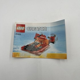 LEGO CREATOR: Red Rotors (31003) 100% Complete w/ Instruction Manuals