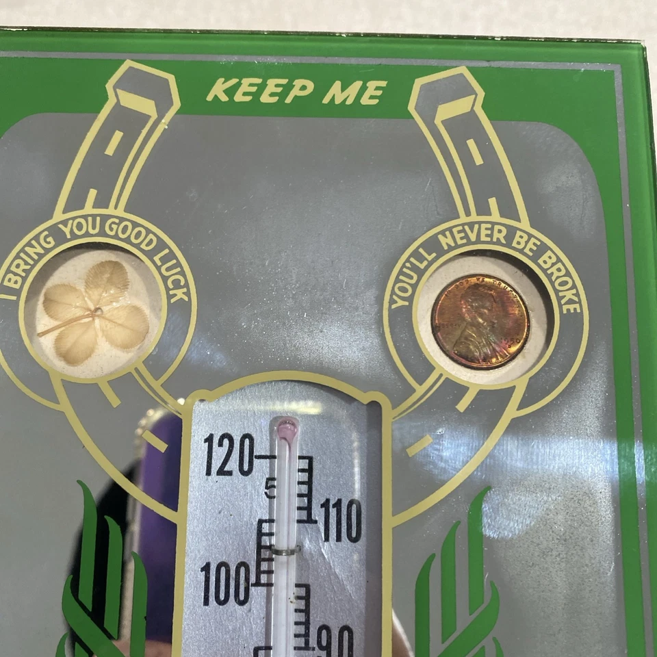 Termómetro John Deere/Buick 1950 concesionario  Foto 3 de 4