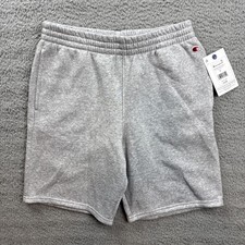Champion Boys Youth Large 14/16 Gray Signature Fleece Pull on Shorts