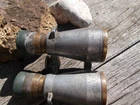 WW1 .German Galilean  Officers Military Binoculars .Leather Cased c1916 Captured