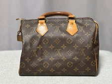 Authentic Louis Vuitton Monogram Speedy 25 M41528 Handbag vintage 11M024500016