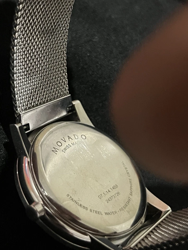 Men's Museum Classic Watch Black Museum Dial With Stainless Steel Mesh Bracelet - Image 2 of 3