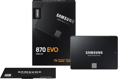 Samsung 870 EVO 500GB 2,5 Zoll SATA III Interne SSD (MZ-77E500B/EU)