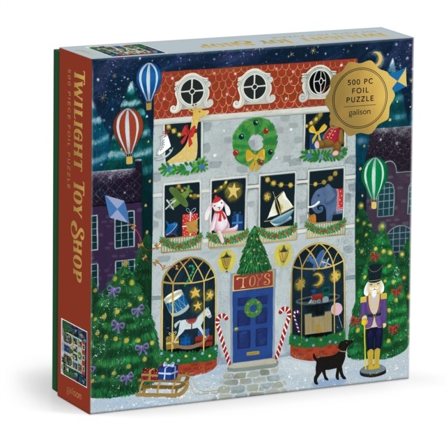 Twilight Toy Shop 500 Piece Foil Puzzle Galison - Image 3
