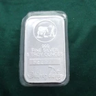 SilverTowne 5 oz .999 Fine Silver Bar, 0.999 5 Ounce Silver Bullion Sealed