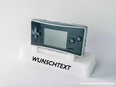 Halterung passend für Gameboy Micro Ständer Display Aufsteller Präsentation