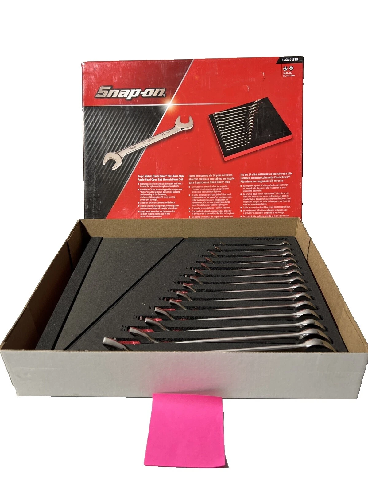 Snap-on Metric Wrench Set Automotive Hand Wrenches