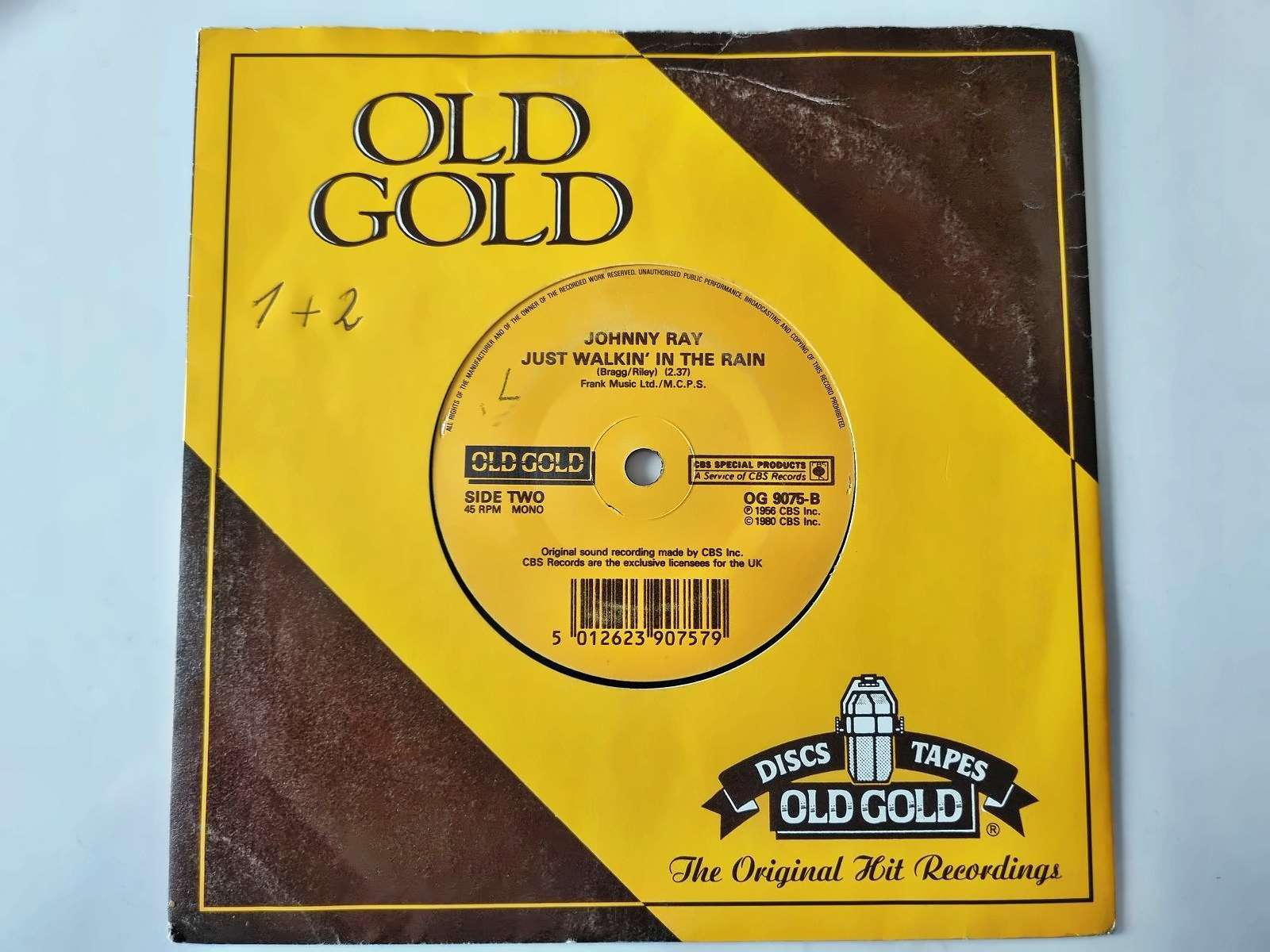 Johnny Ray - Yes tonight Josephine/ Just walkin' in the rain 7'' Vinyl UK