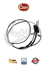 Fits 2020-2021 JT Gladiator; Parking Brake Cable Set -68338357AD-CROWN