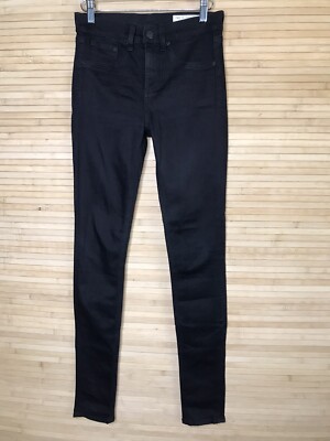 Rag and Bone Black Legging Skinny Jeans sz 25 W1532I769BLK